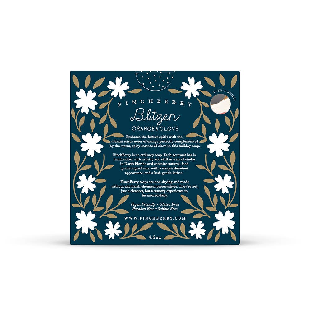 Blitzen Vegan Boxed Soap Holiday Gift