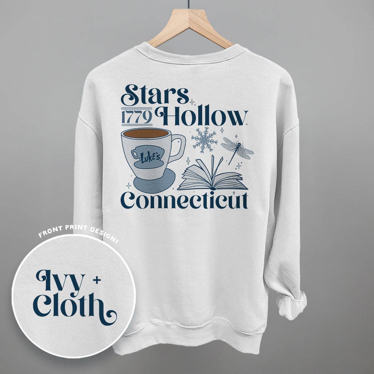 Stars Hollow CT Winter (Back Print)