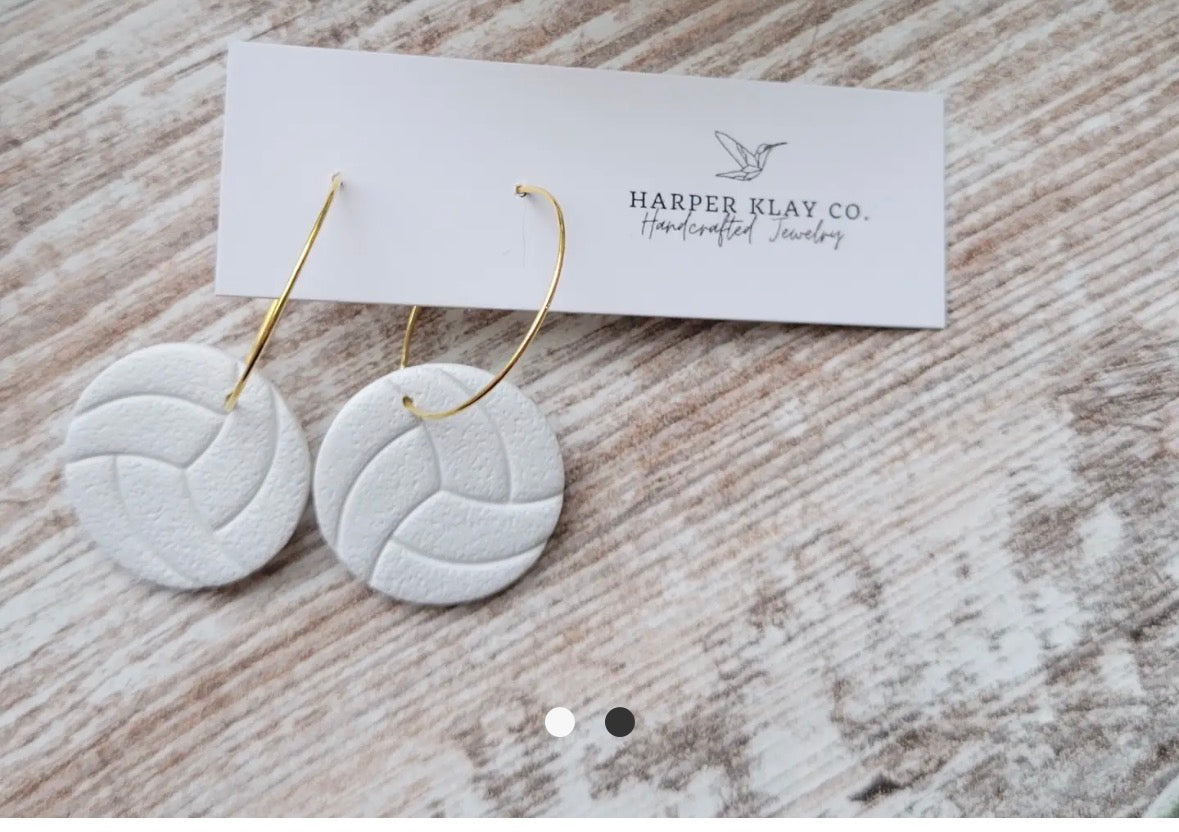Volleyball Earrings