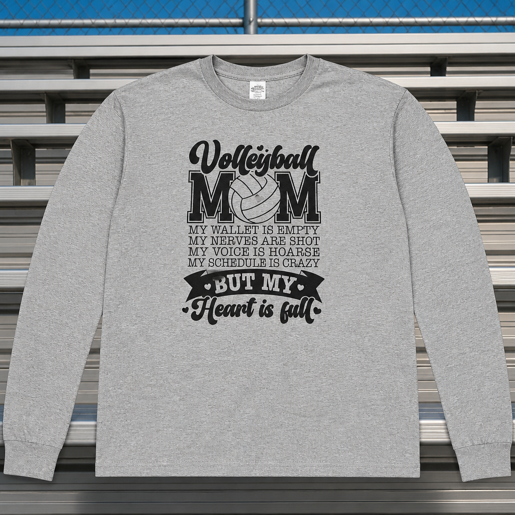 Volleyball mom L/S Tee