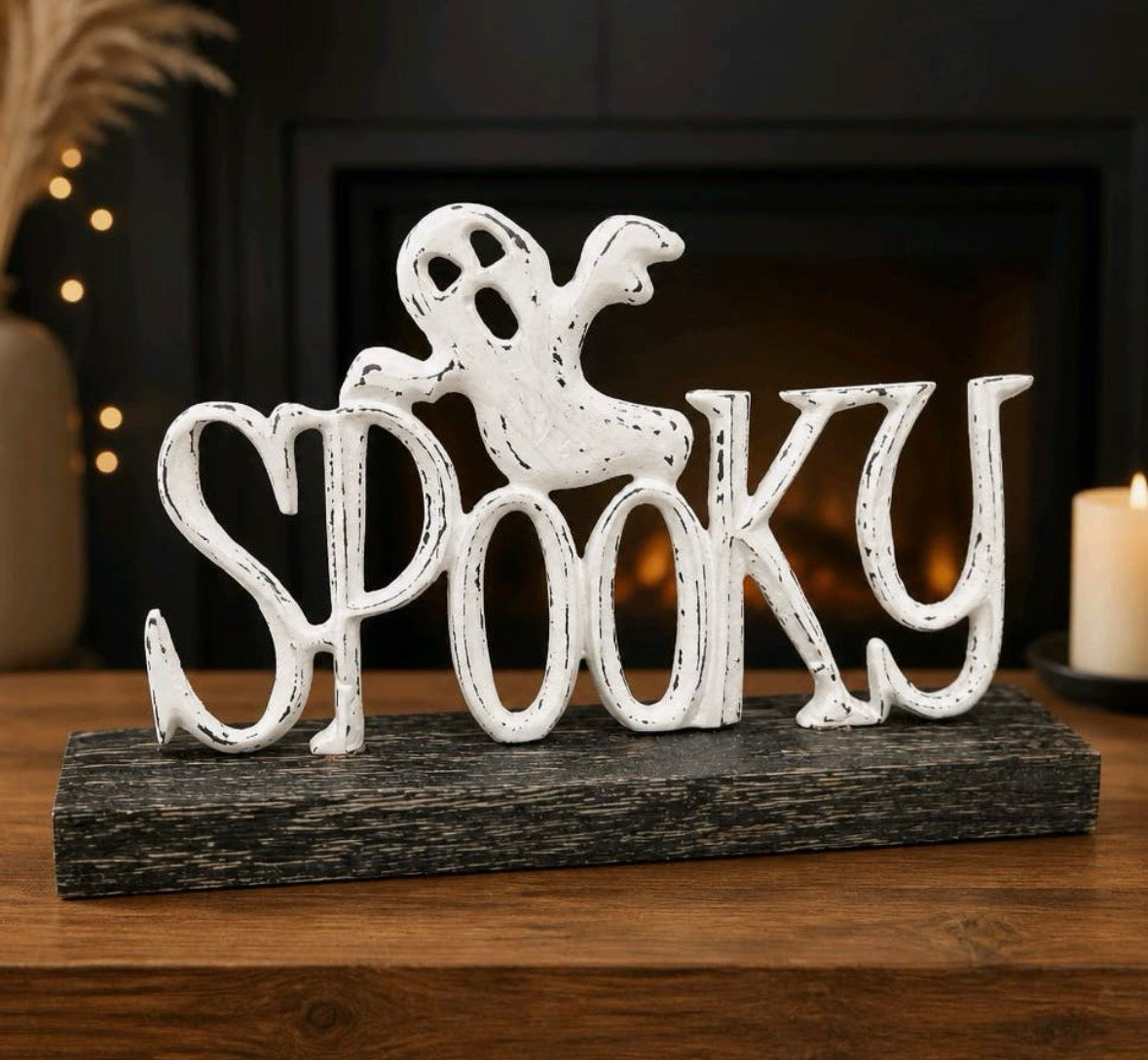 Spooky Ghost Shelf Sitter