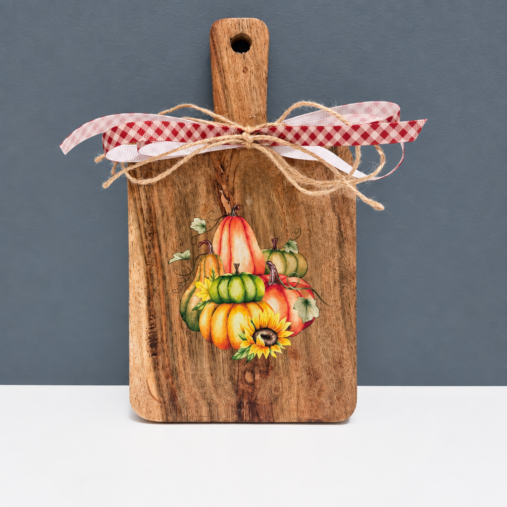 Fall Themed Decorative Mini Cutting Board
