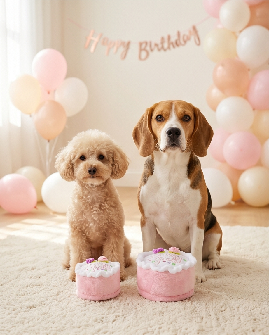 Birthday Girl Toy  | Squeaker Dog Toy