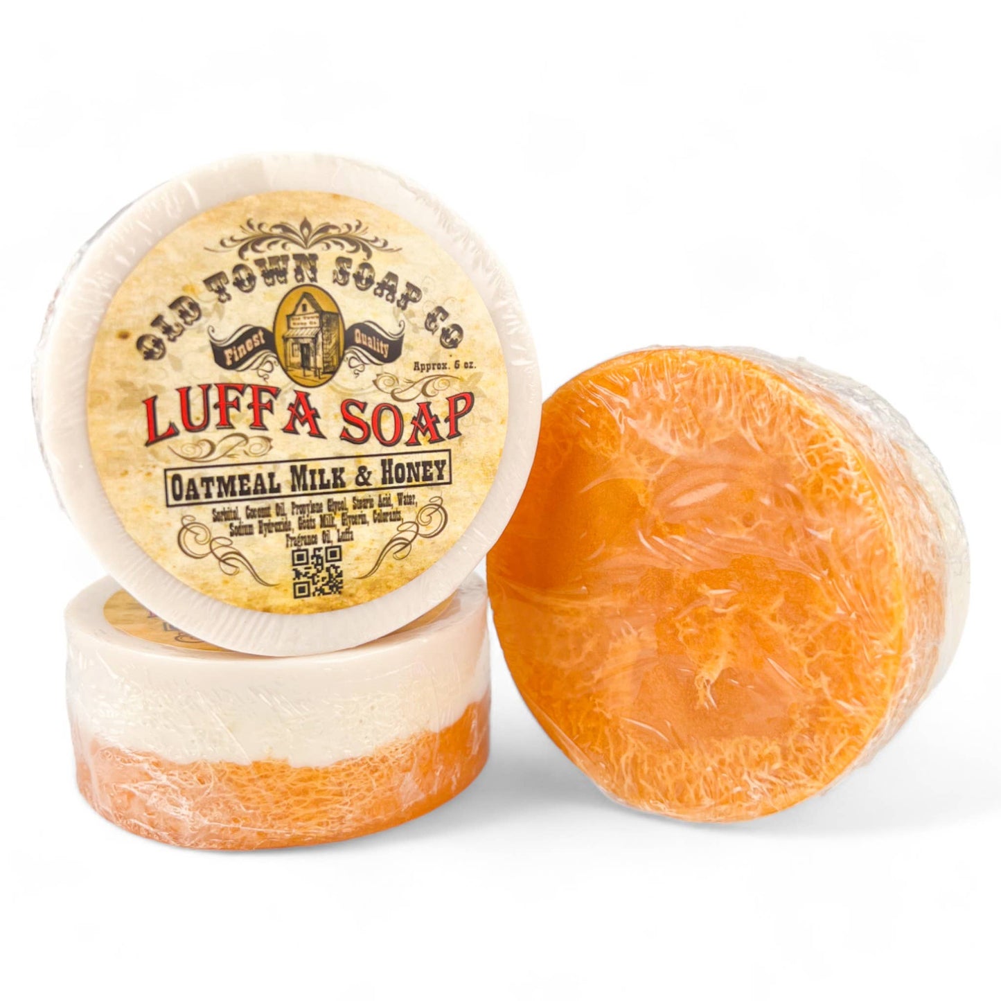Luffa Soap -Available in 20 scents -Goat's Milk Soap