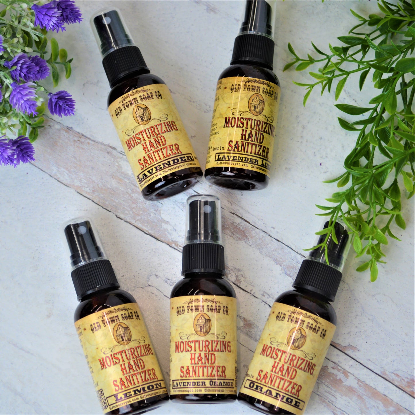Hand Sanitizer -4 Essential Oil Blends -Protect your Health