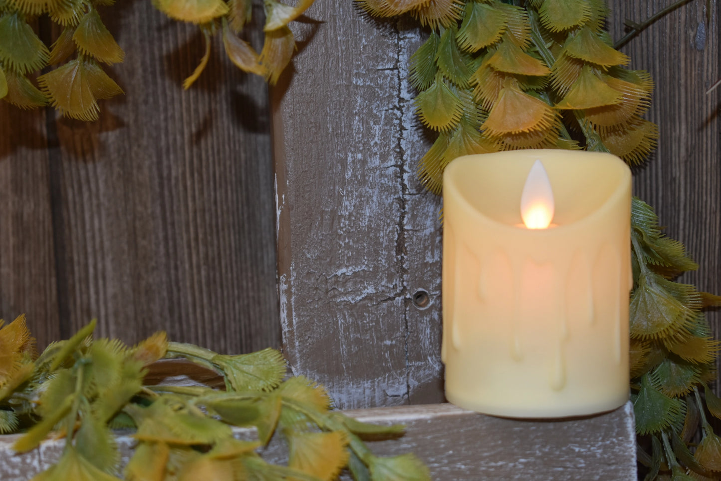 Flameless 2x3 Cream candle