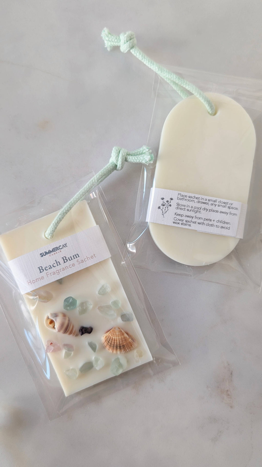 Coastal Inspired Scented Wax Sachets