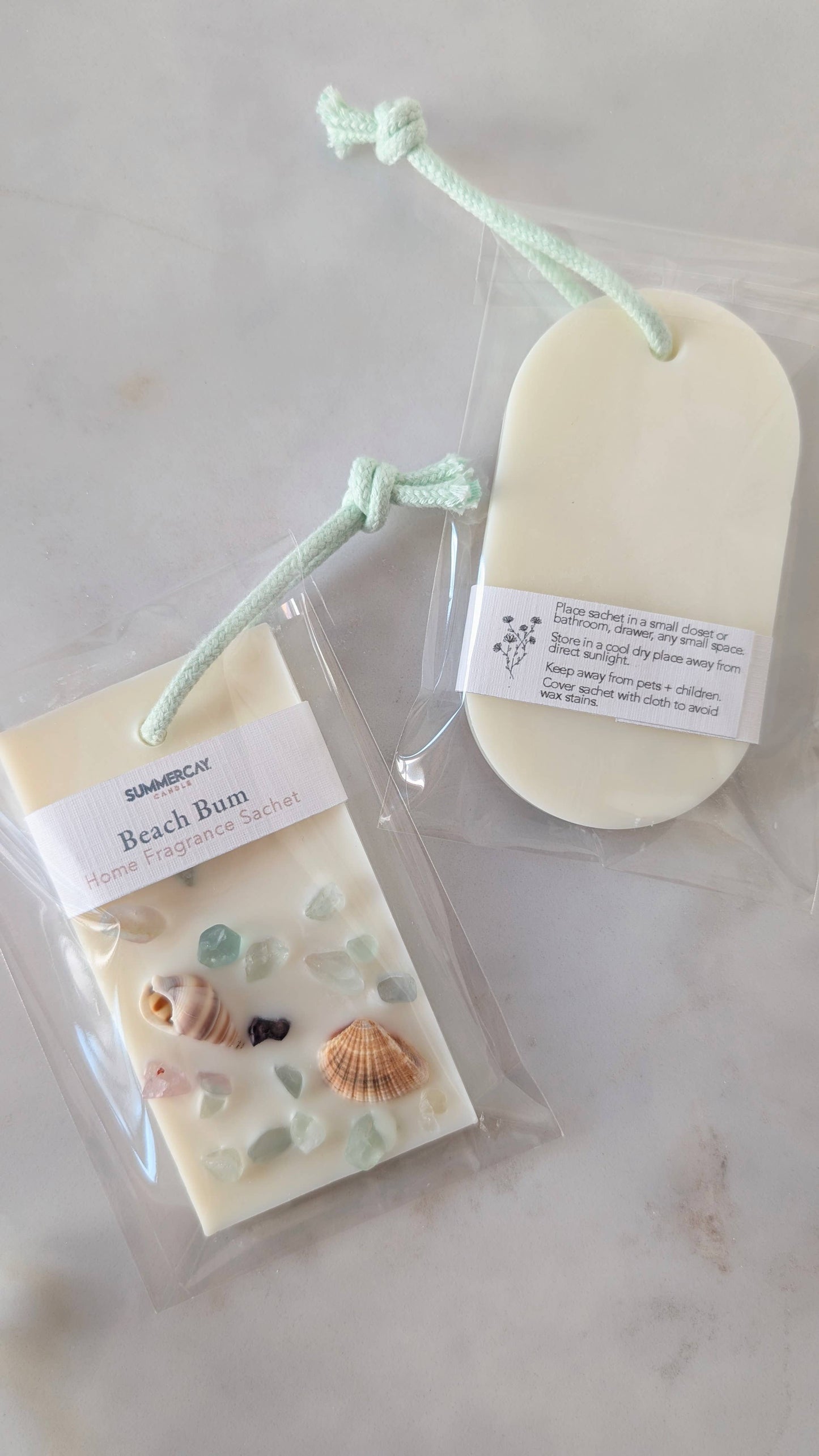 Coastal Inspired Scented Wax Sachets