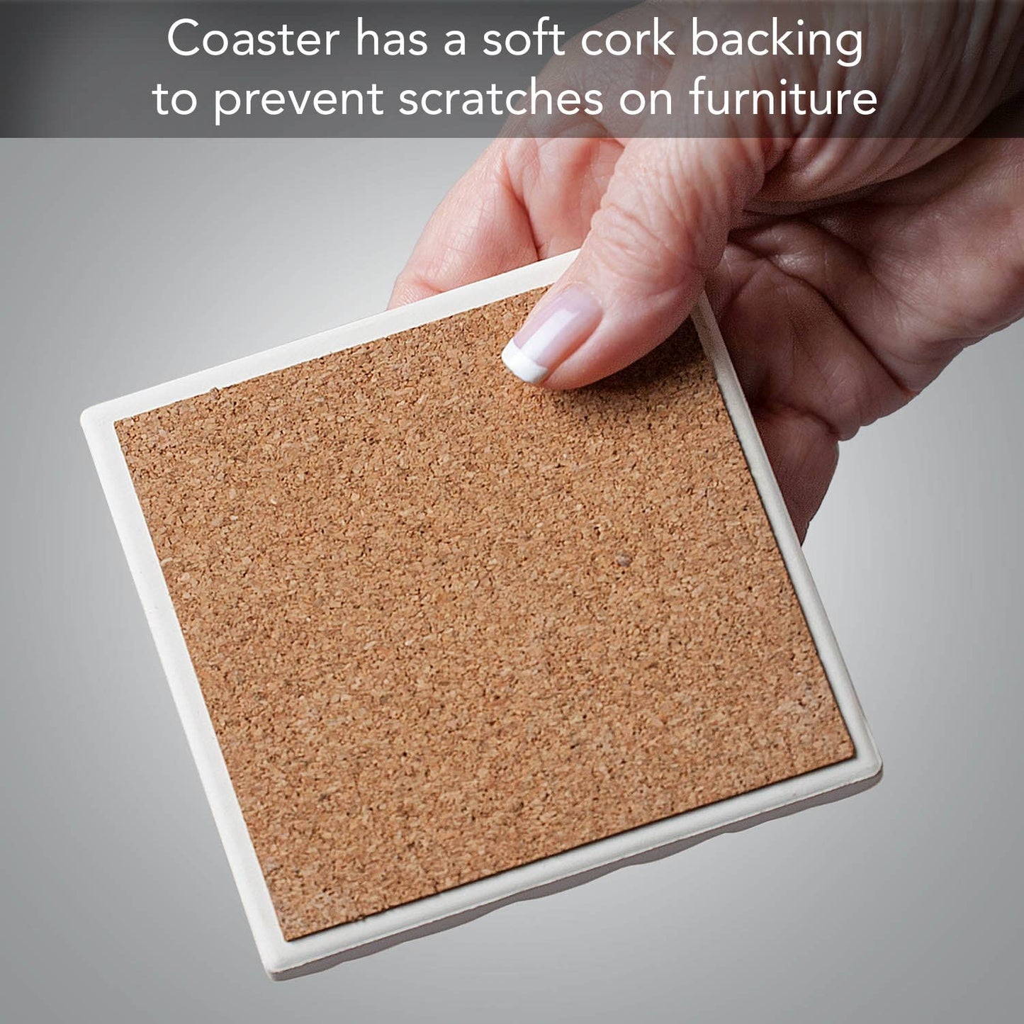 Blame The Doggies 1 Pack Single Absorbent Stone Coaster
