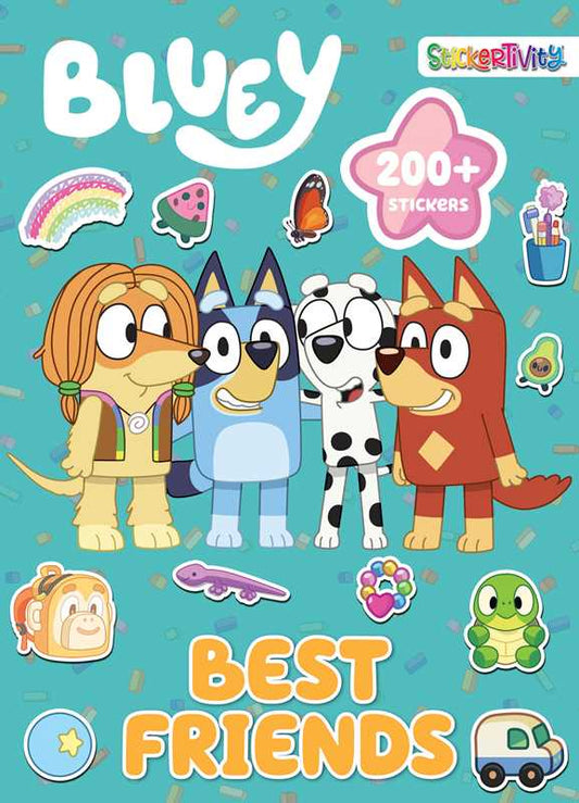 Bluey Stickertivity: Best Friends by Dienesa Le