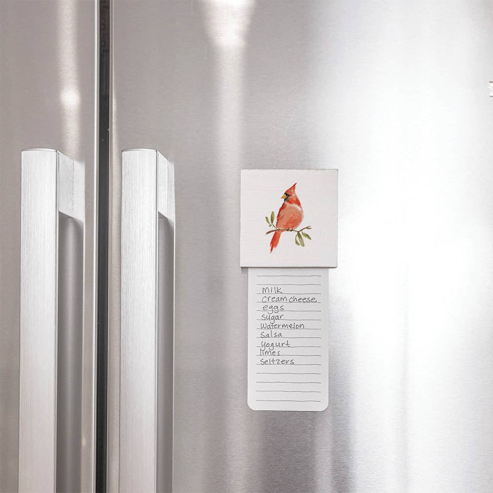 Watercolor Cardinal Magnet