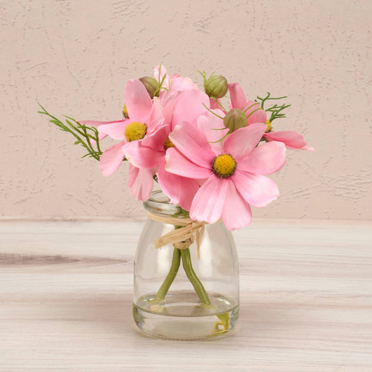 Pink Cosmos Vase