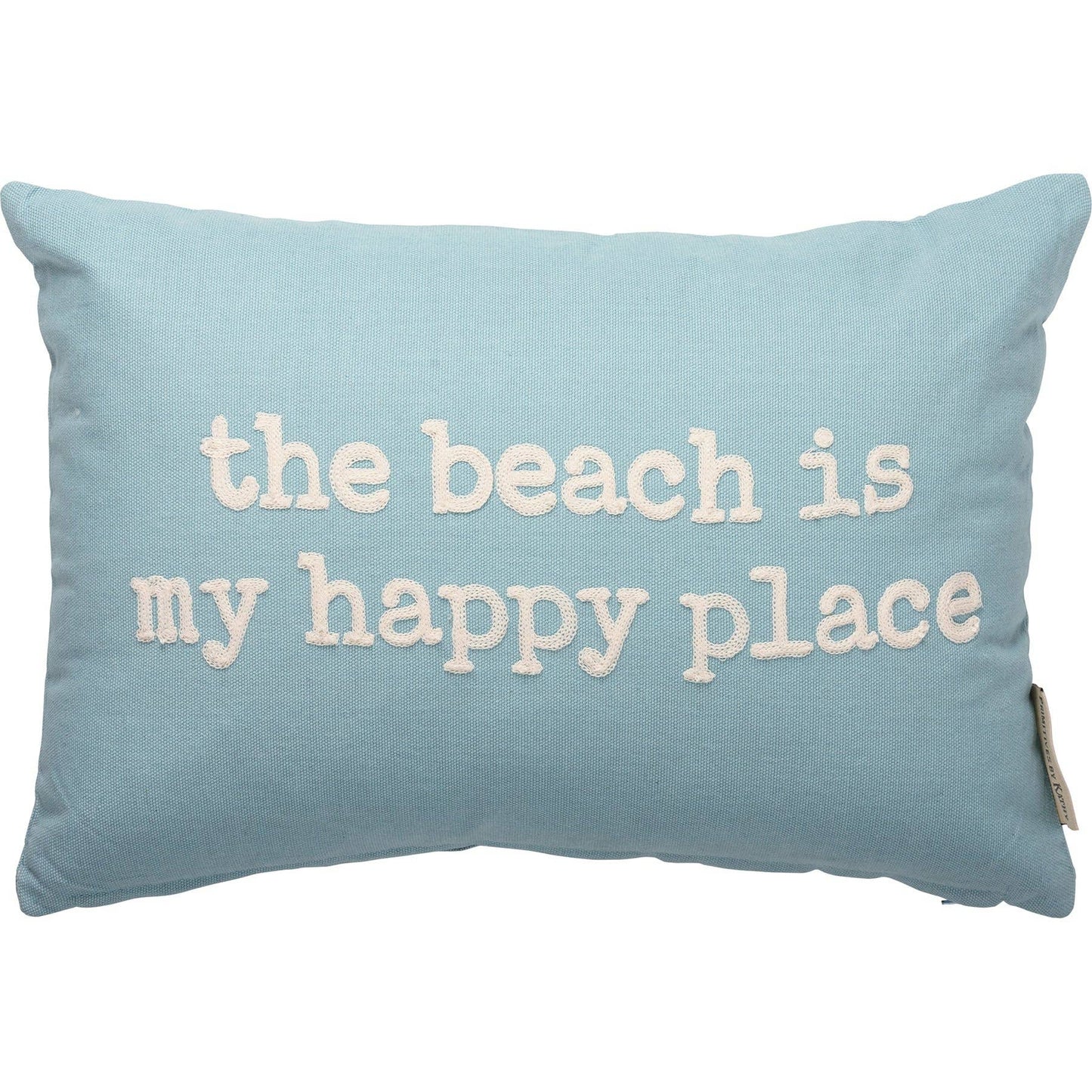 The Beach Is My Happy Place Pillow