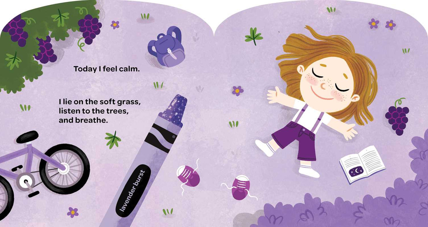 Crayola: Today I Feel Sparkly: And Other Colorful Emotions (A Crayola Shaped Board Book for Toddlers) by BuzzPop