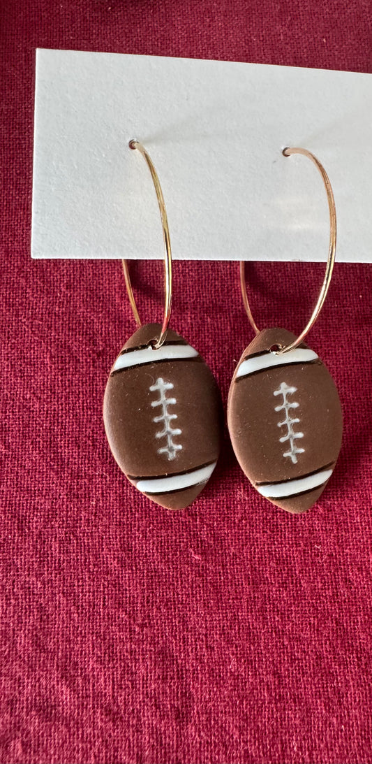 Football Earrings