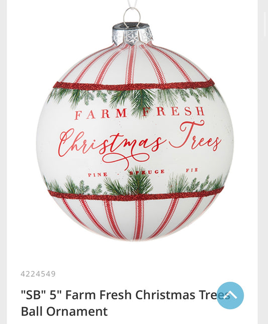 Farm Fresh Christmas Tree Ornament