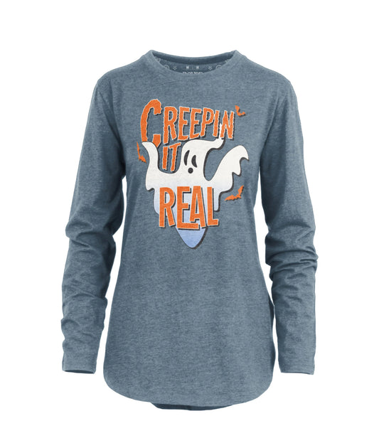 Creepin' It Real L/S Tee