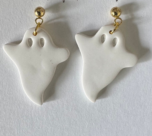 Ghost Set Clay Polymer Earrings