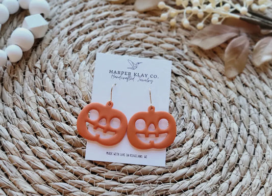 Jack O Lantern Earrings
