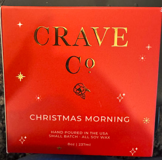 Crave Candle Christmas Morning