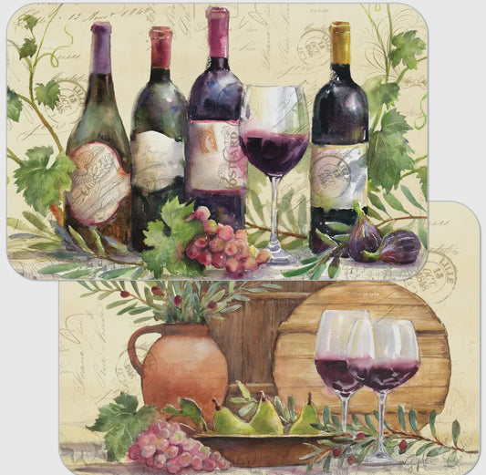 Rustic Wine Placemats