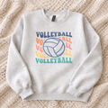 Volleyball Colorful Sweatshirt