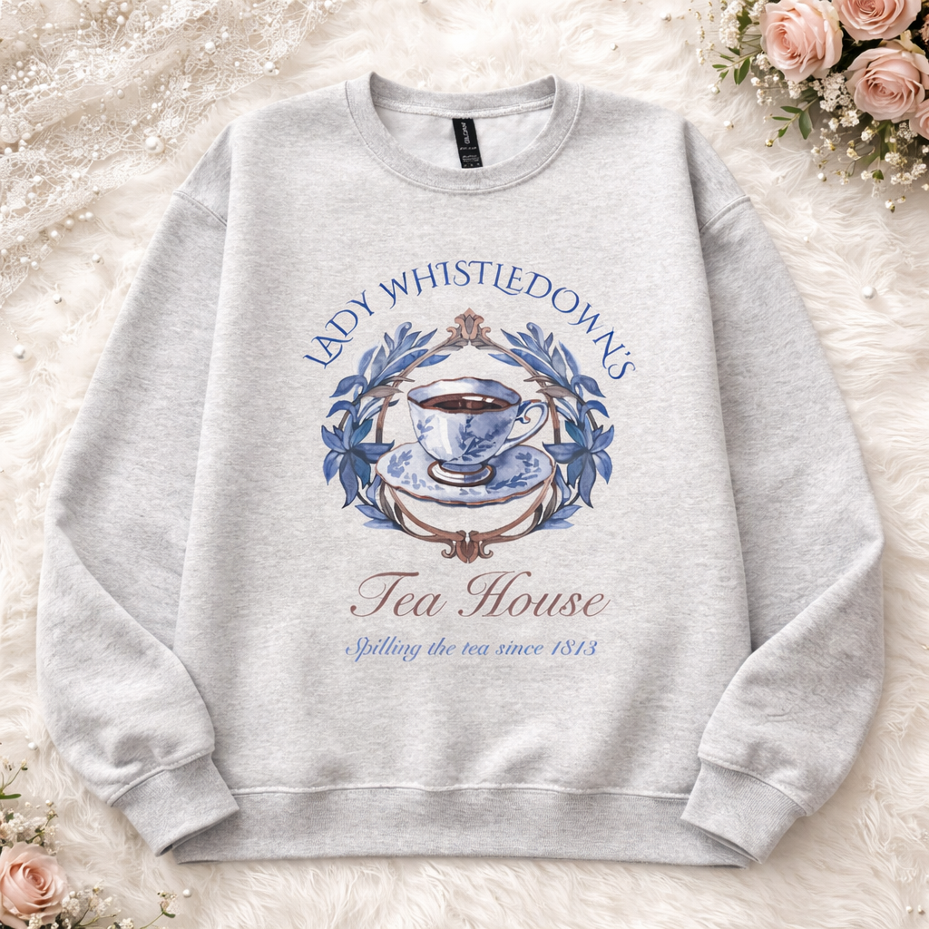 Mrs. Whistledown"s Tea House Sweatshirt