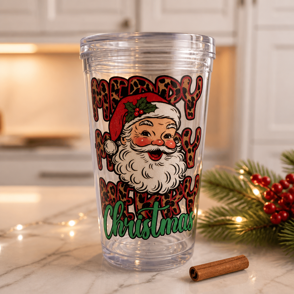 Merry Merry Merry Drinking Cup | Funny Christmas Gift | Gifty Things
