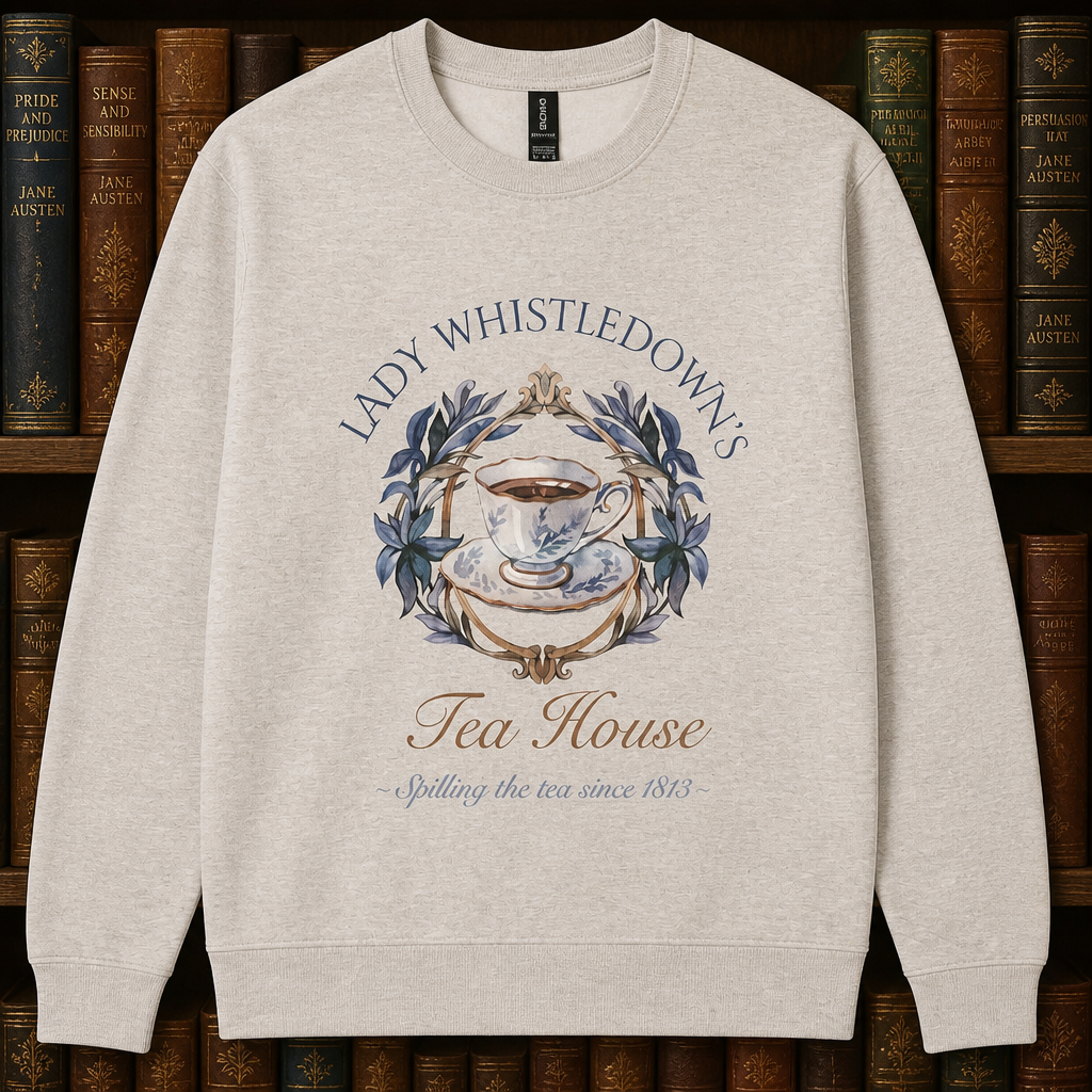 Mrs. Whistledown"s Tea House Sweatshirt