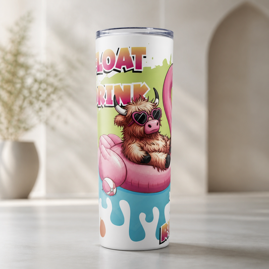 Highland Cow Pool Tumbler