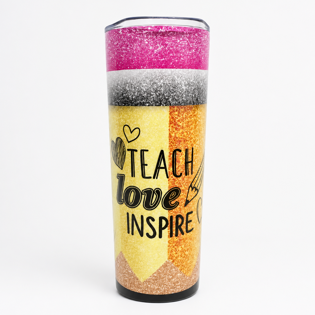 Teach Love Inspire Tumbler