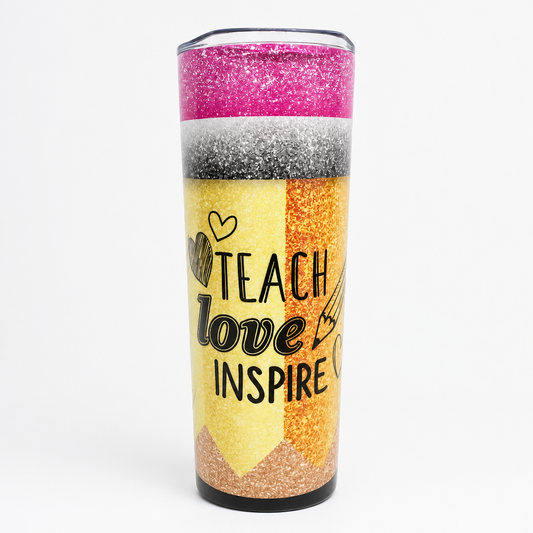Teach Love Inspire Tumbler