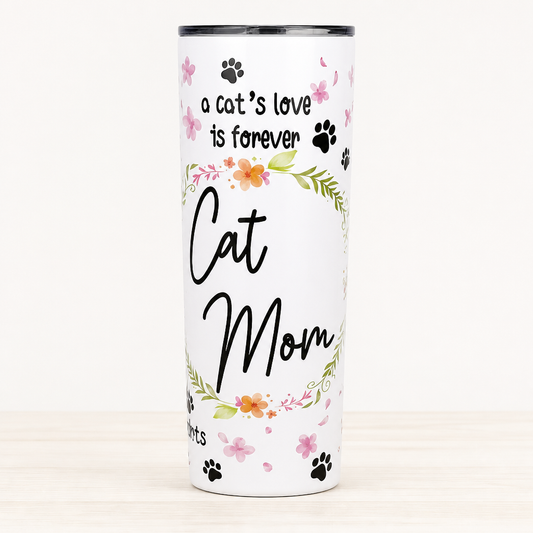 Cat Mom Tumbler