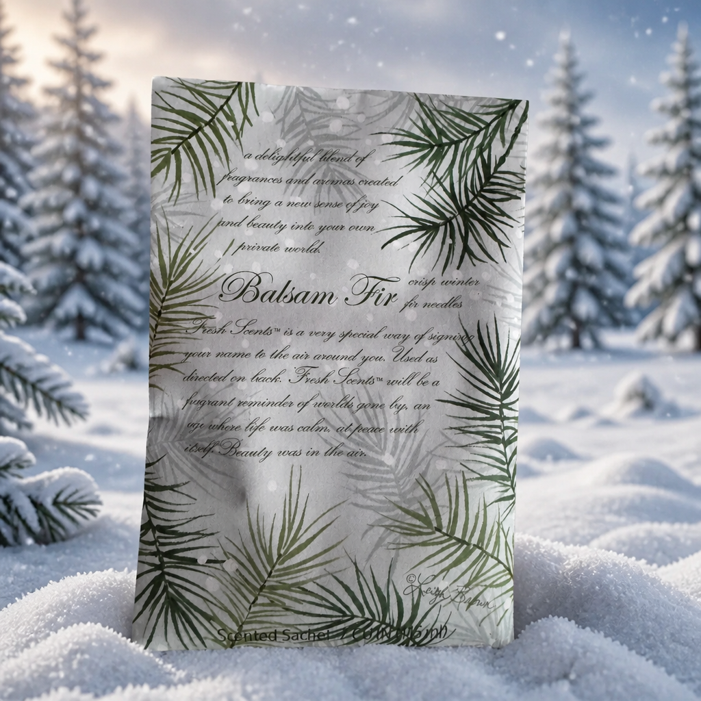 Fresh Scents | Balsam Fir Sachets | Holiday, Christmas Scent
