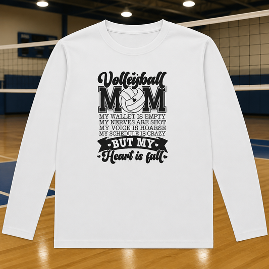 Volleyball mom L/S Tee
