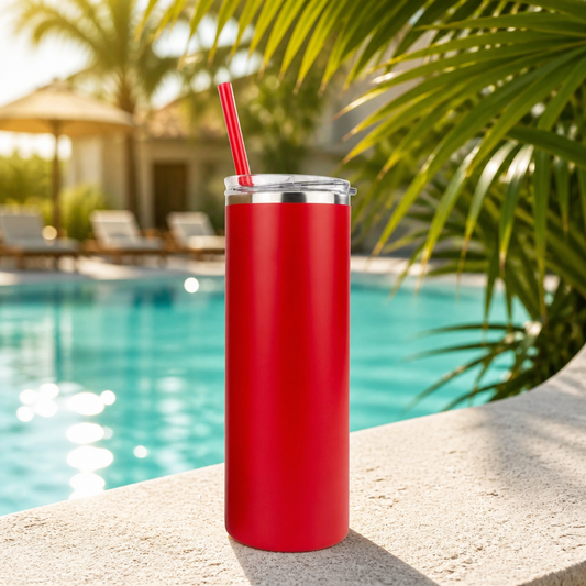 Red SS 20 Oz Tumbler