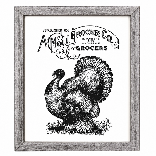 Tom Turkey 9x12 Picture