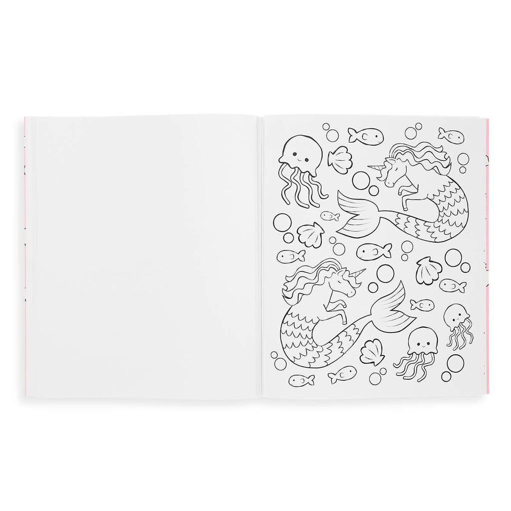 Color-in' Book: Enchanting Unicorns