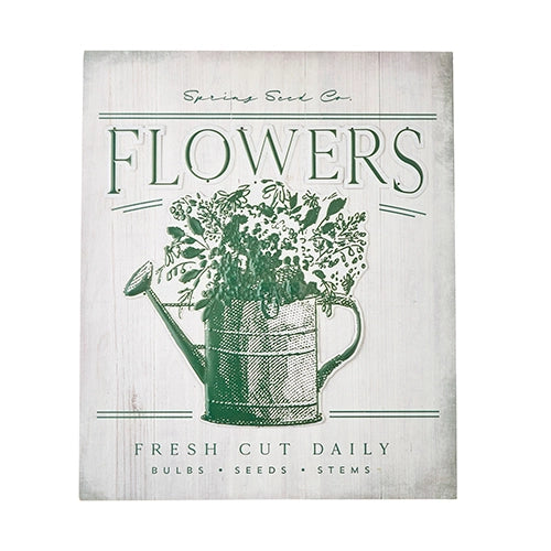 Flowers Market Wall Decor