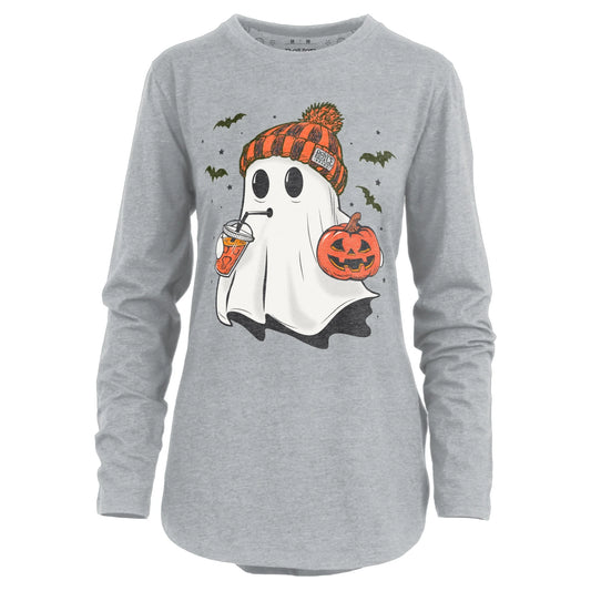 Sippin' Ghost L/S Tee