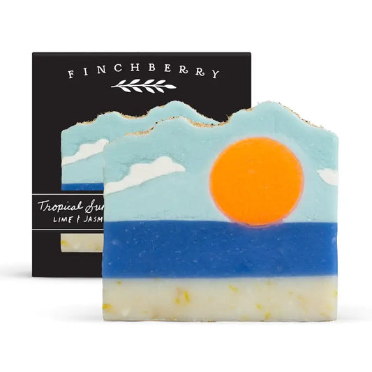 Tropical Sunshine. Vegan Friendly GF Boxed Soap